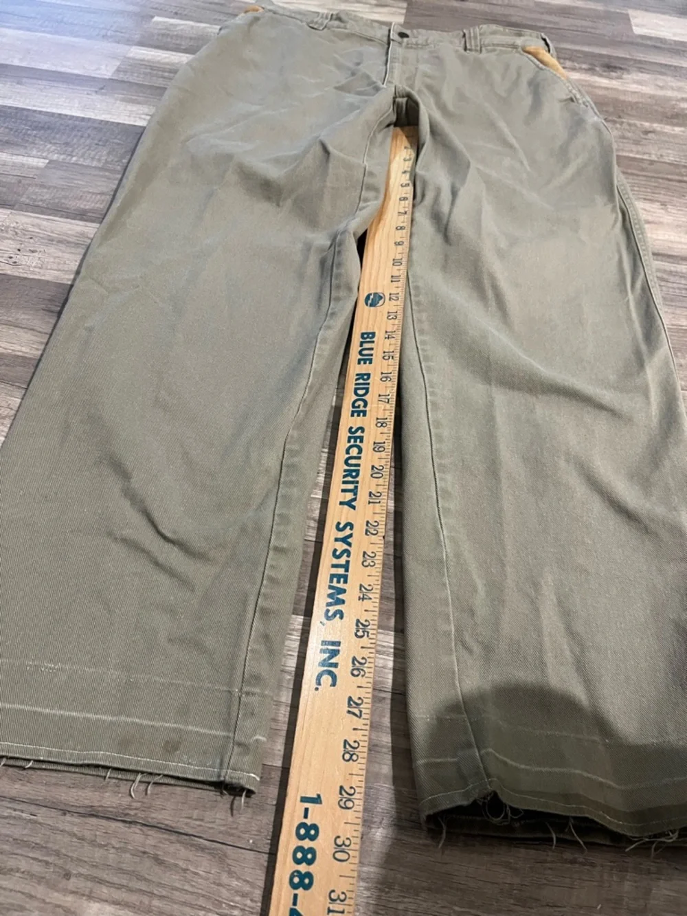 Orvis Men’s 100% Cotton Beige Khaki Outdoor Work Pants Size 34